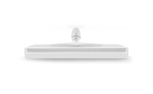 RODO PLÁSTICO BRANCO - BORRACHA BRANCA - 45 cm