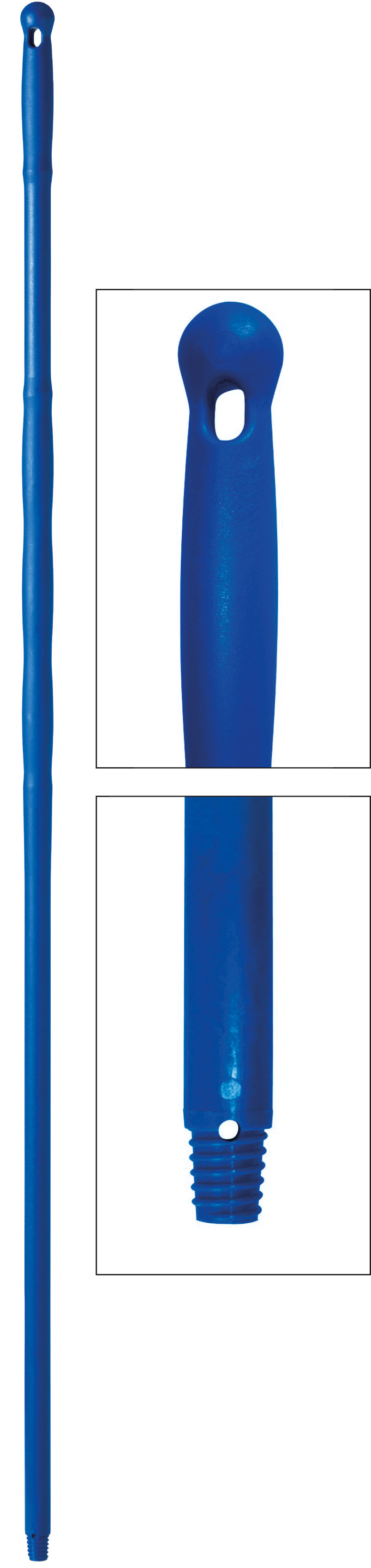 CABO PLÁSTICO AZUL C/ROSCA - 145 CM