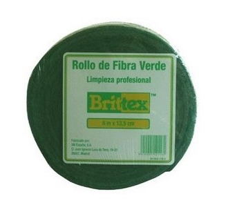 ROLO FIBRA VERDE BRITTEX 6m x 135 mm