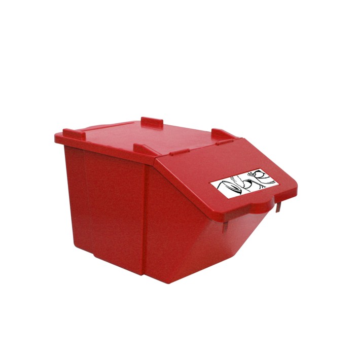 CONTENTOR PICK-UP VERMELHO - 45 Lts