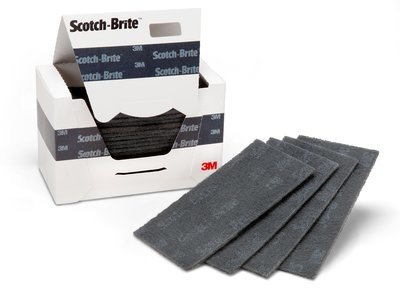 ESFREGÃO SCOTCH-BRITE 76 PRETO (Superlimpeza) - 158x95mm