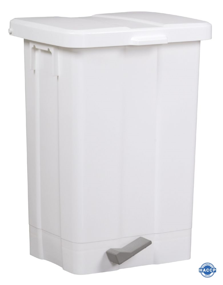 BALDE \ CONTENTOR PATTY BRANCO C/PEDAL - 25Lts