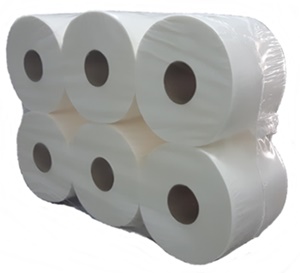 PAPEL RENOVA GREEN JUMBO 2 FOLHAS Emb. 12 ROLOS 180 Mts.- Ref. 200045770