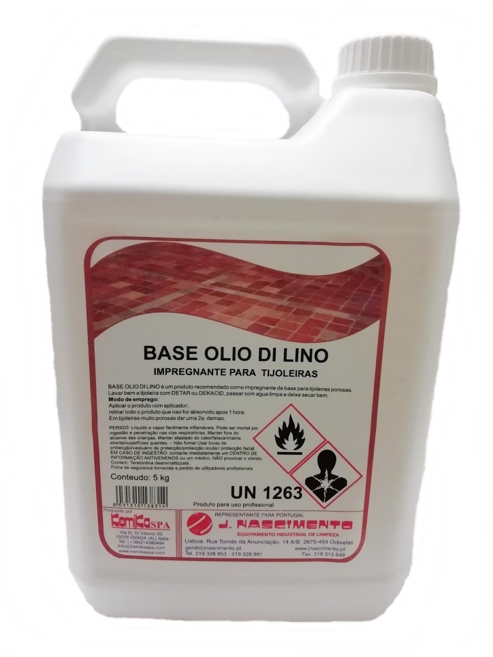 BASE OLIO DI LINO - Emb. 5 Lts.