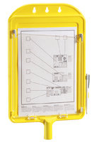 SUPORTE P/PLANO DE TRABALHO - AMARELO