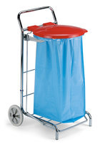 CARRO LIMPEZA P.SACO C/R.GRANDE, PEDAL E TAMPA